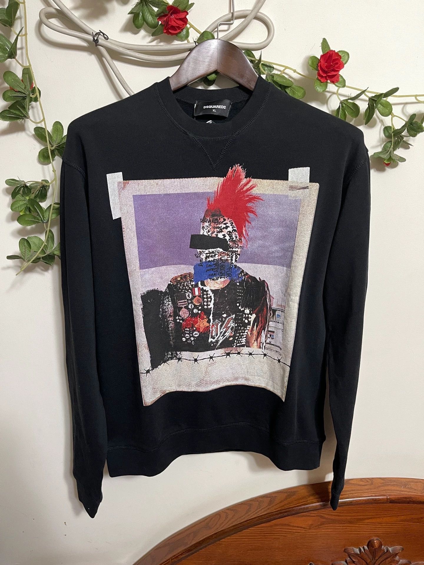 Dsquared2 Dsquared2 D2 Oversized 100% Cotton XL Sweatshirt NWT Size US XL / EU 56 / 4 - 1 Thumbnail