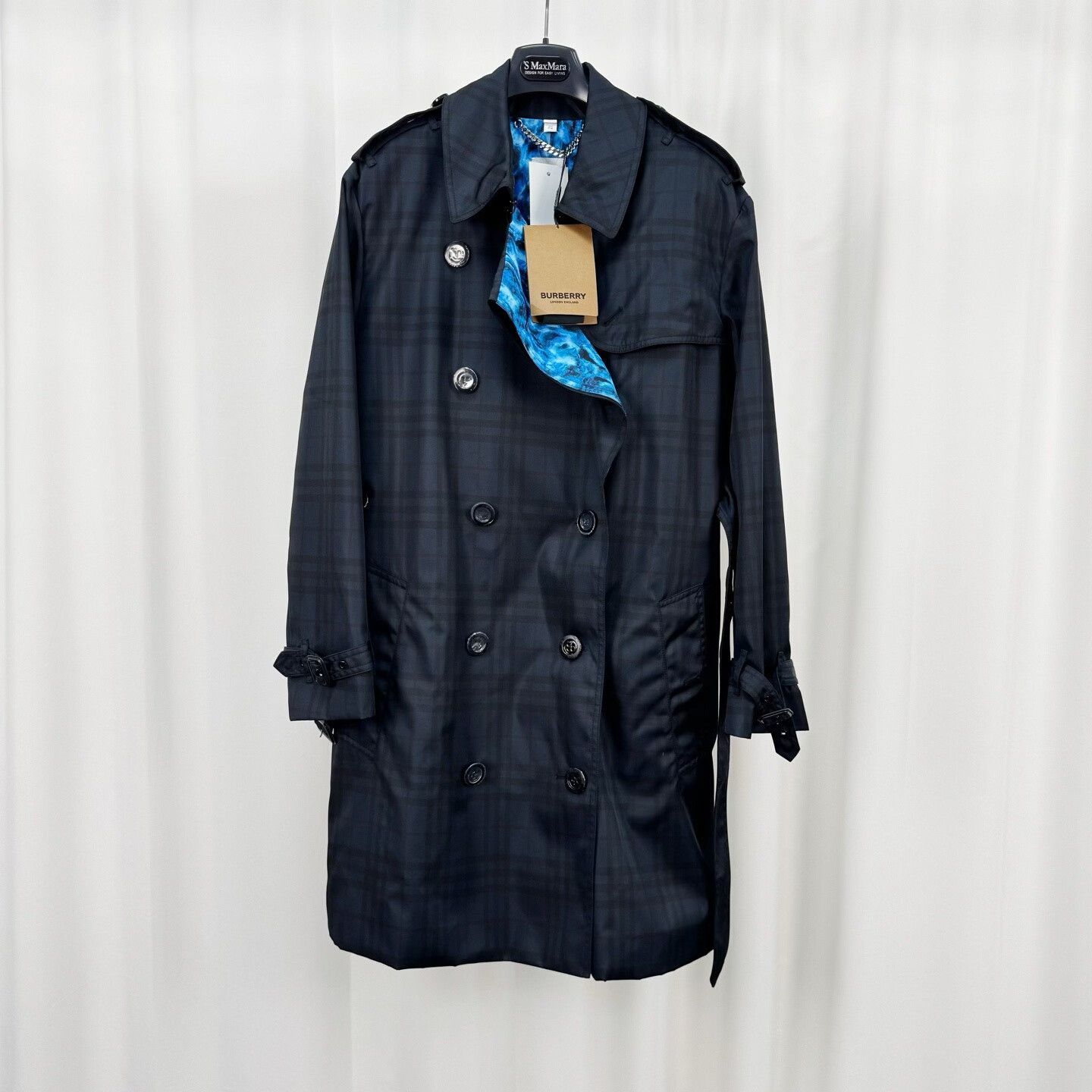 Burberry Burberry Tie-Dye Trench Coat Check Lining Size XXS / US 00 / IT 34 - 1 Thumbnail