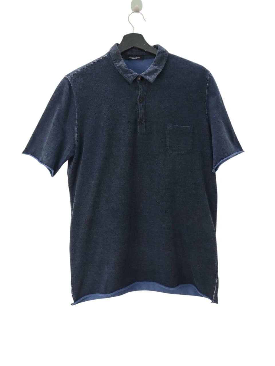 Roberto Collina Roberto Collina Men's Polo Shirt MADE IN ITALY Size US S / EU 44-46 / 1 - 1 Thumbnail