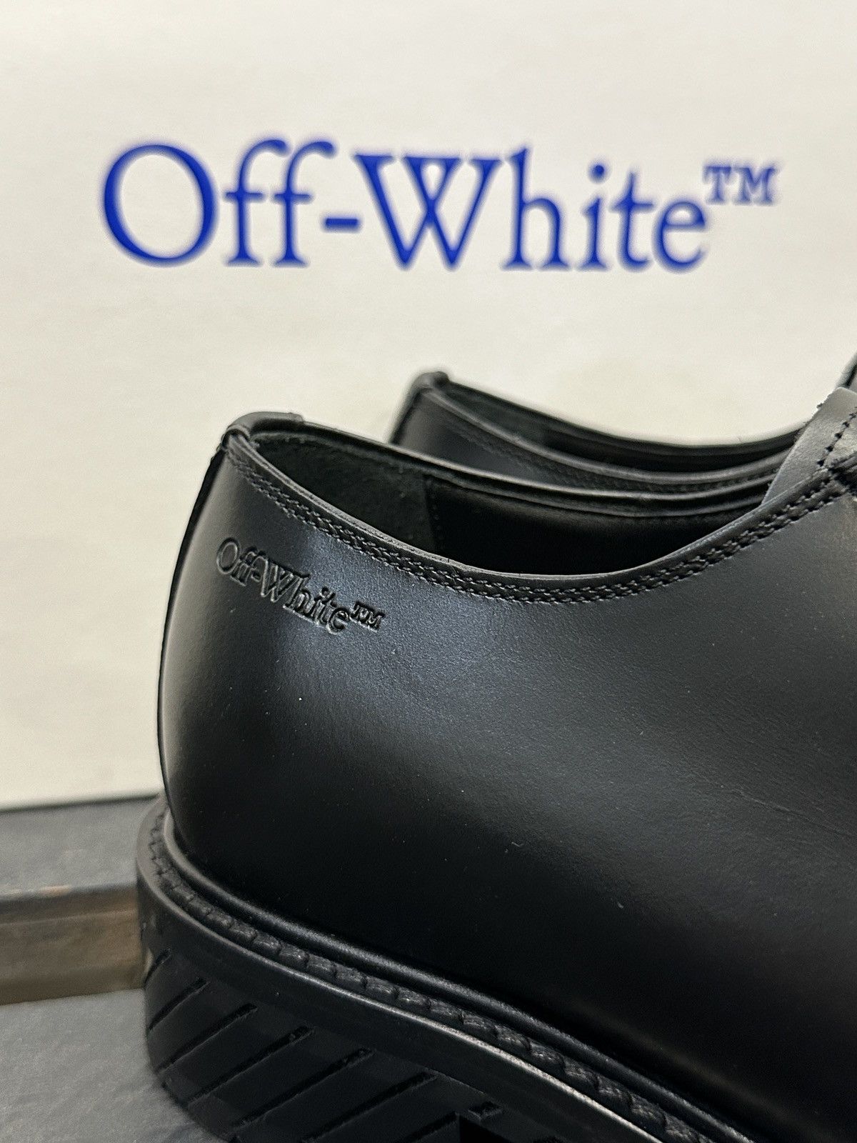 Off-White Military Derby. Sz 45 Size US 12 / EU 45 - 9 Thumbnail
