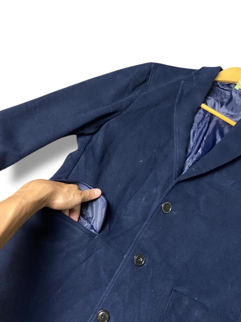 Beams Japan Vintage BEAM Japanese Brand Polyester Long Coat (137) Size US S / EU 44-46 / 1 - 3 Thumbnail
