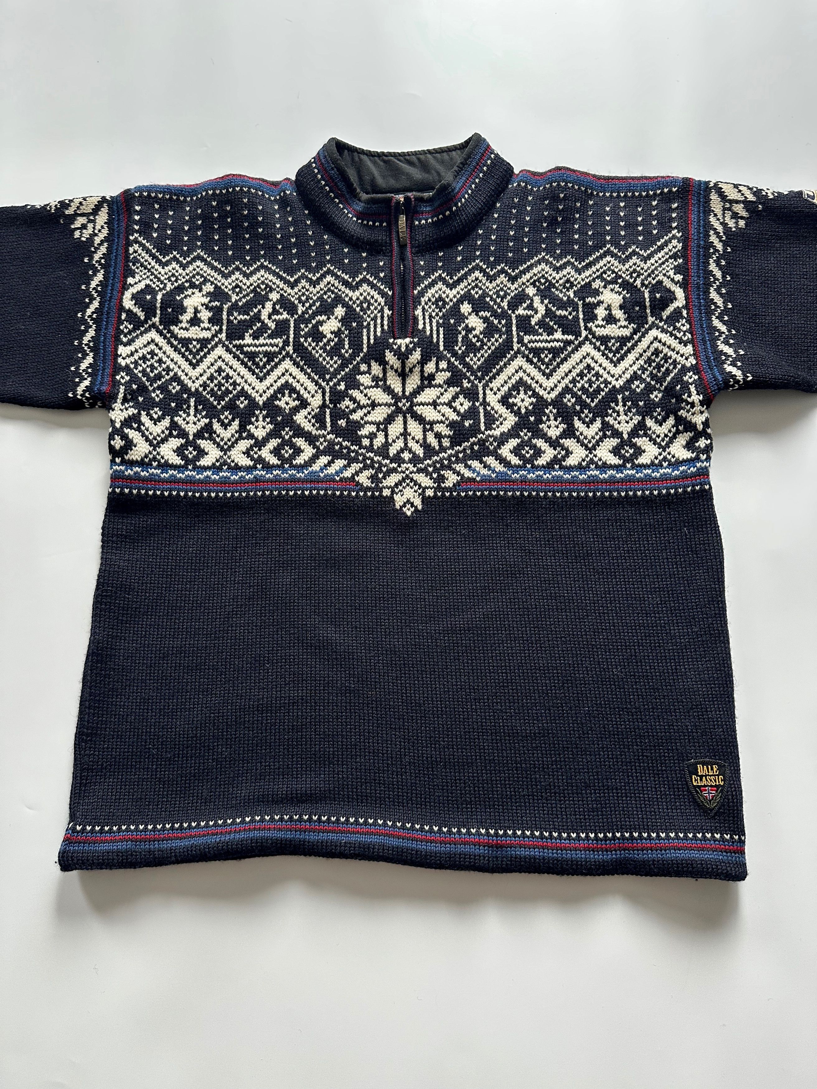 Dale Of Norway Dale of Norway CLASSIC US Team Wool Ski Sweater Navy Knit Size US M / EU 48-50 / 2 - 12 Thumbnail