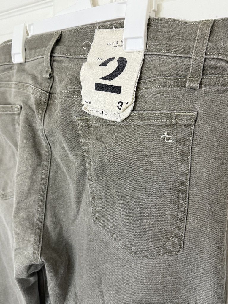 Rag & Bone Rag & Bone Slim Fit Jeans - Size 34 - $80 Size US 34 / EU 50 - 2 Thumbnail