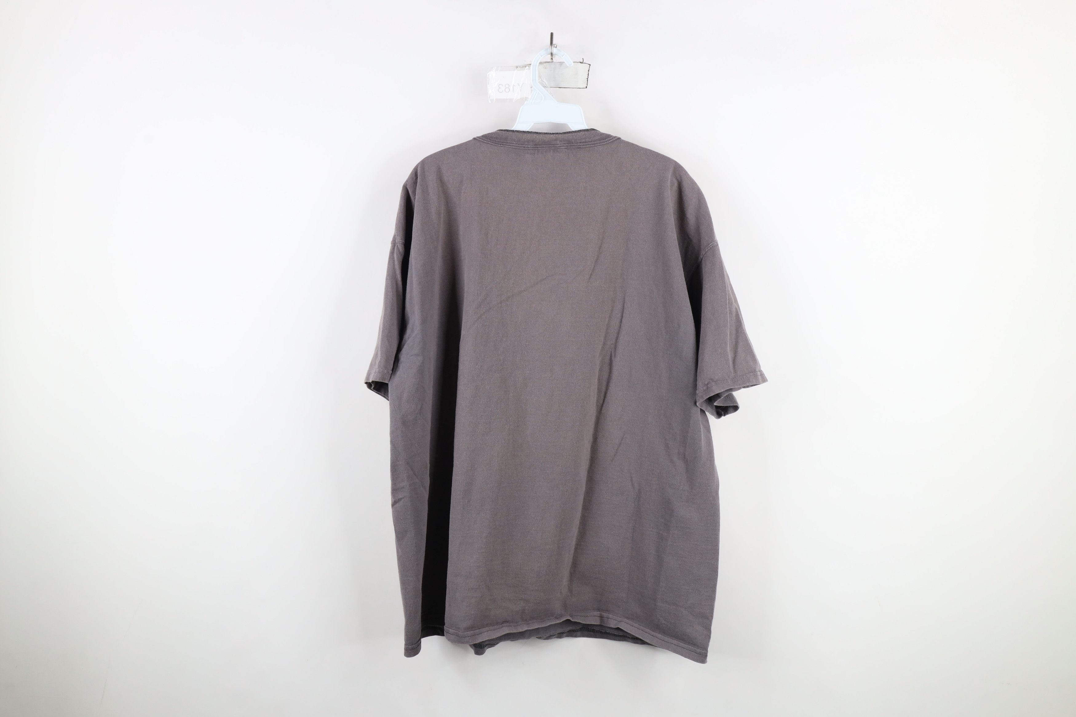 Vintage Vintage 90s Streetwear Heavyweight Cotton Henley T-Shirt Size US XL / EU 56 / 4 - 7 Thumbnail
