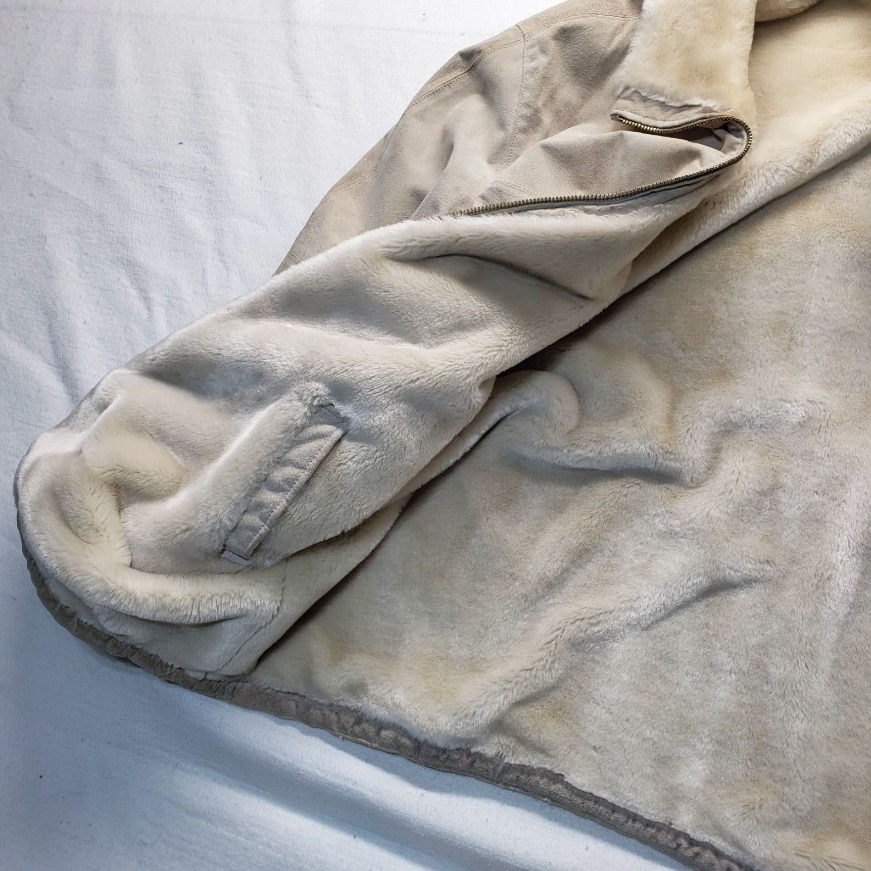 Vintage VINTAGE Middlebrook Park Leather Suede Coat Jacket Long Animal Print Faux Fur Lined Women's XL Brown Fall Winter Size XL / US 12-14 / IT 48-50 - 3 Thumbnail