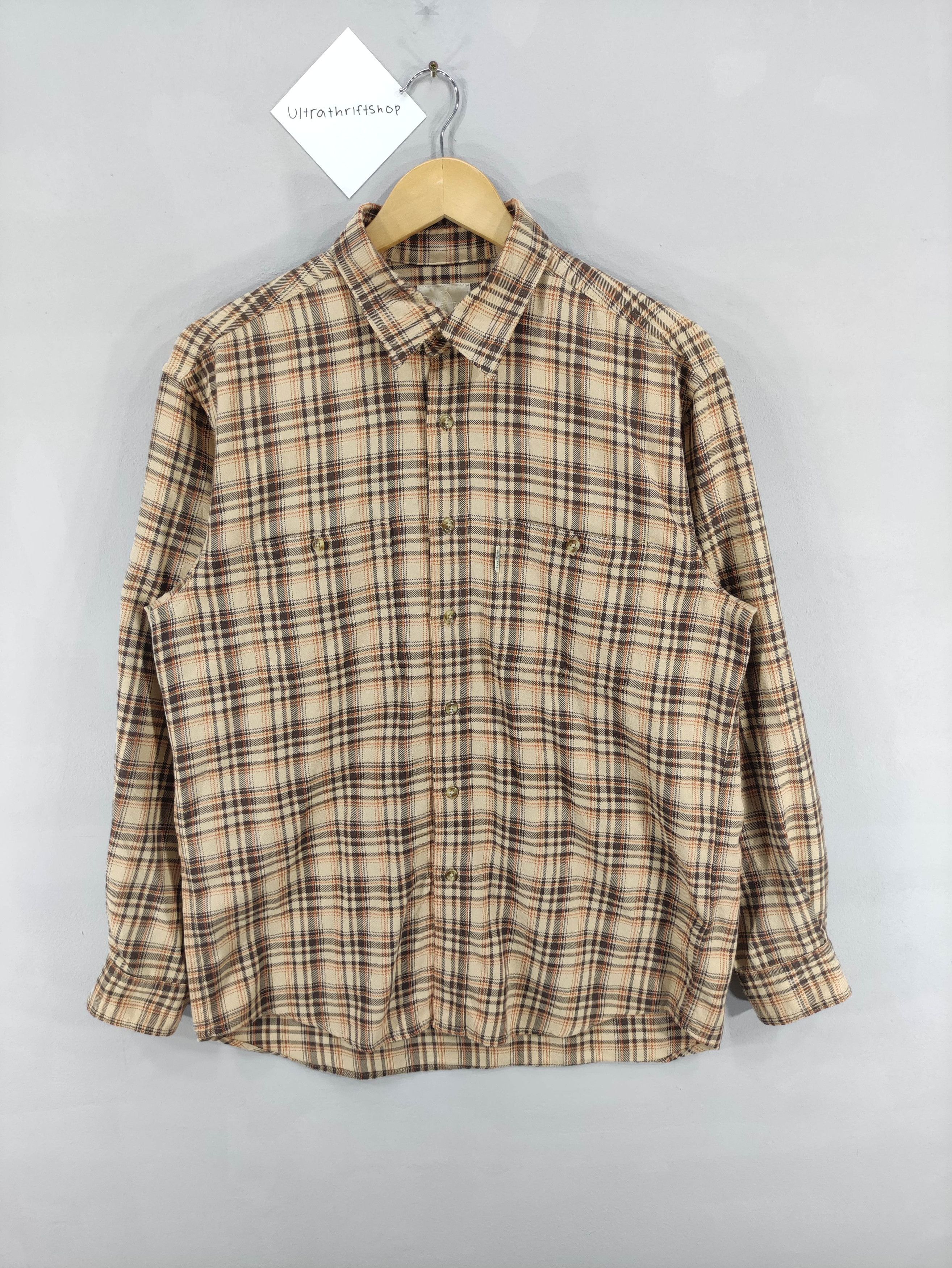 Flannel Vintage Fire Fox Flannel Shirt Button Up Long Sleeve Size US M / EU 48-50 / 2 - 1 Thumbnail