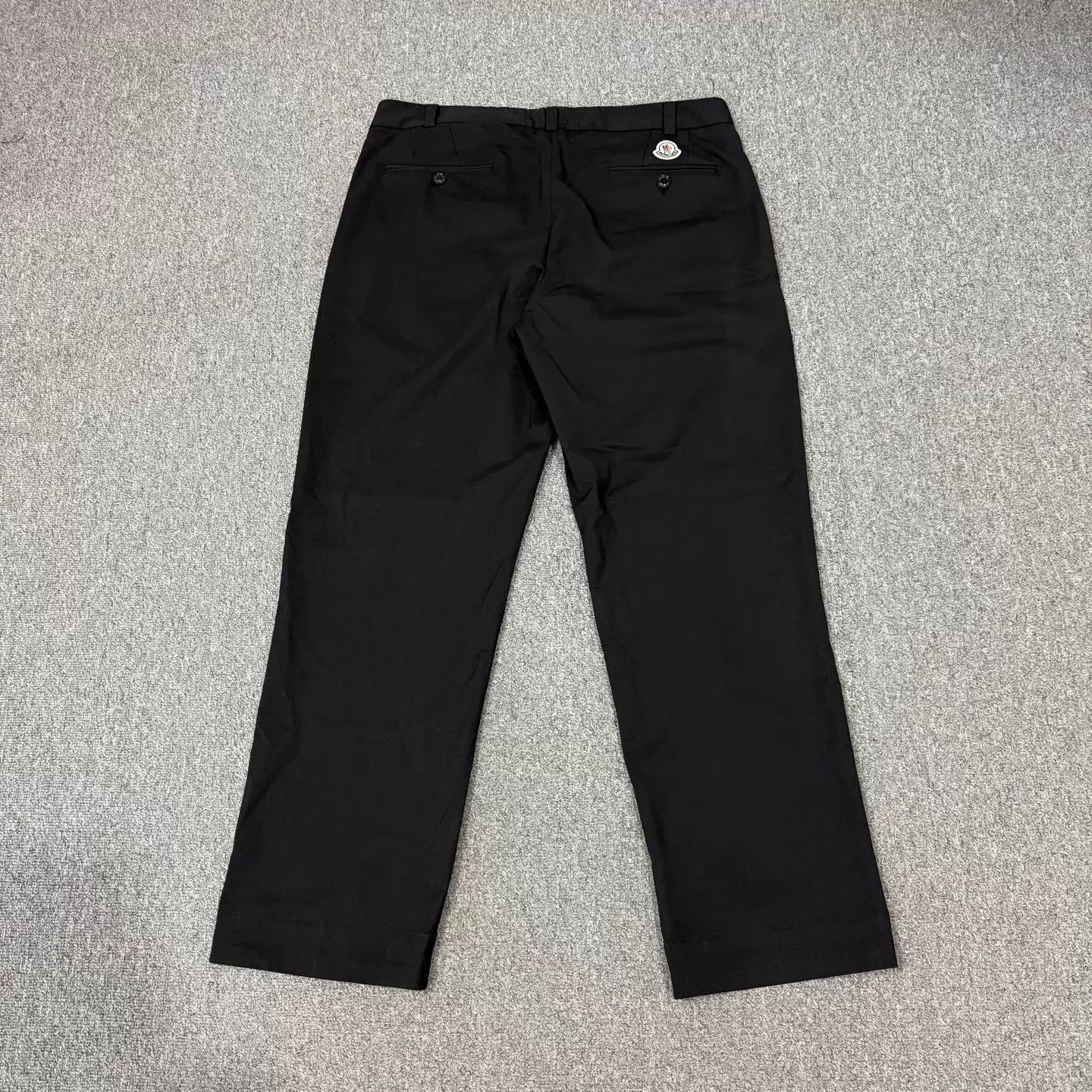 Moncler Moncler Black Logo Casual Pants Size 52 Size US 36 / EU 52 - 2 Thumbnail