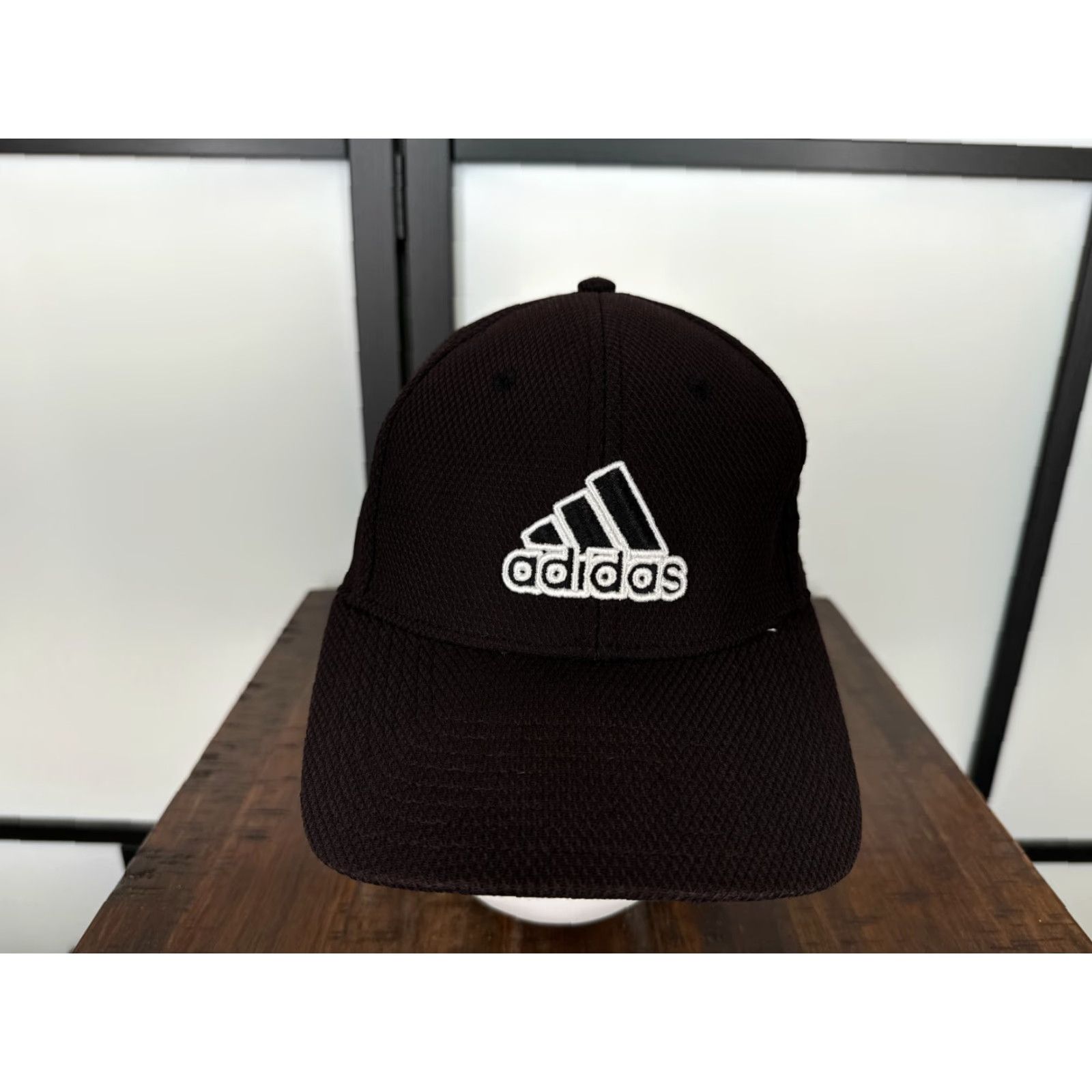 Adidas Adidas Hat Cap Strap Back Adult One Size Red Embroidered Three Stripe Baseball Cap Mens Size ONE SIZE - 2 Thumbnail