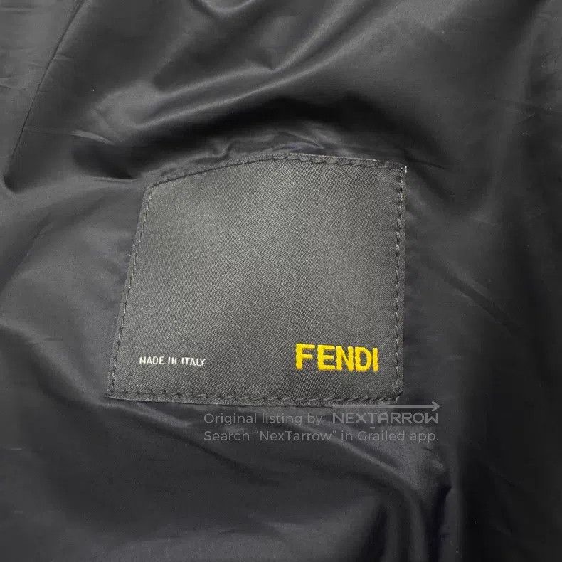 Fendi Fendi Wool and Mink Patchwork Coat Size US L / EU 52-54 / 3 - 2 Thumbnail