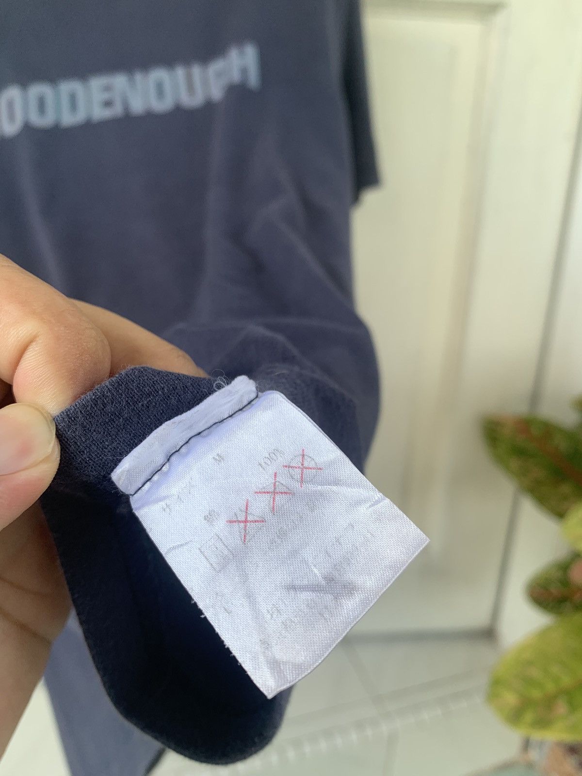 GOODENOUGH × Japanese Brand GOODENOUGH SPELL OUT TEE Size US M / EU 48-50 / 2 - 6 Thumbnail