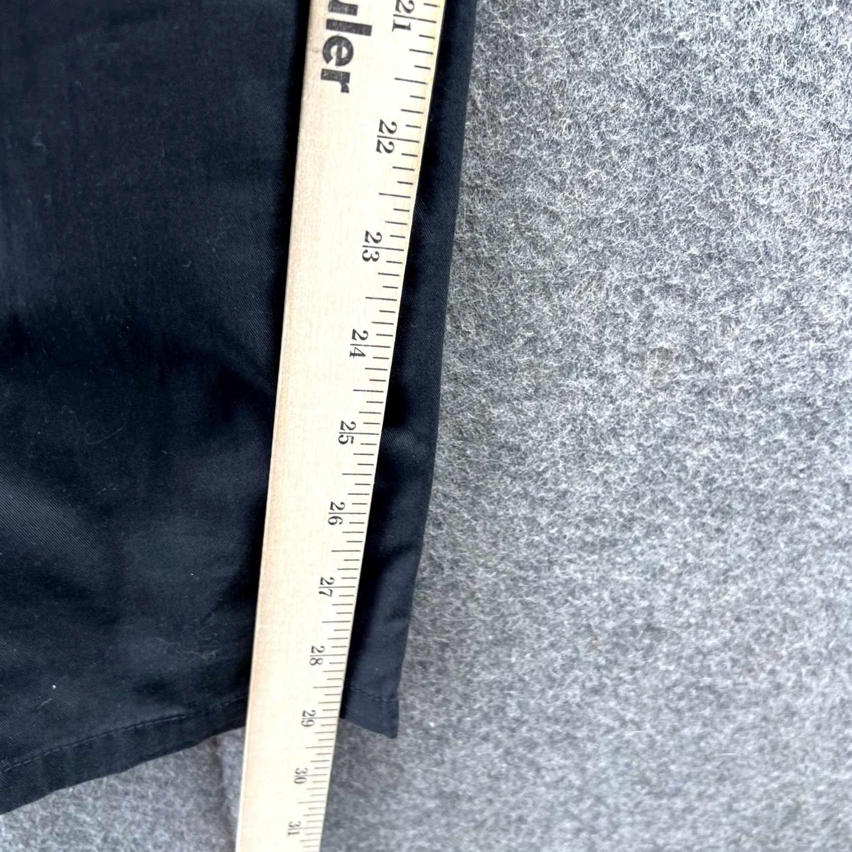 Zanerobe Zanerobe Pants Mens 32 Black Jogger Zip Detail Stretch Casual Sureshot Tapered Size US 32 / EU 48 - 5 Thumbnail