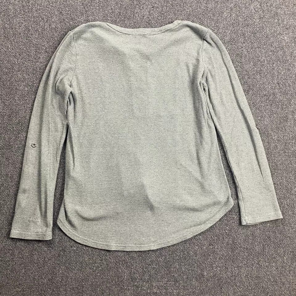 Other Jane & Delancey Top Women's Medium Waffle Knit Henley Size M / US 6-8 / IT 42-44 - 5 Thumbnail