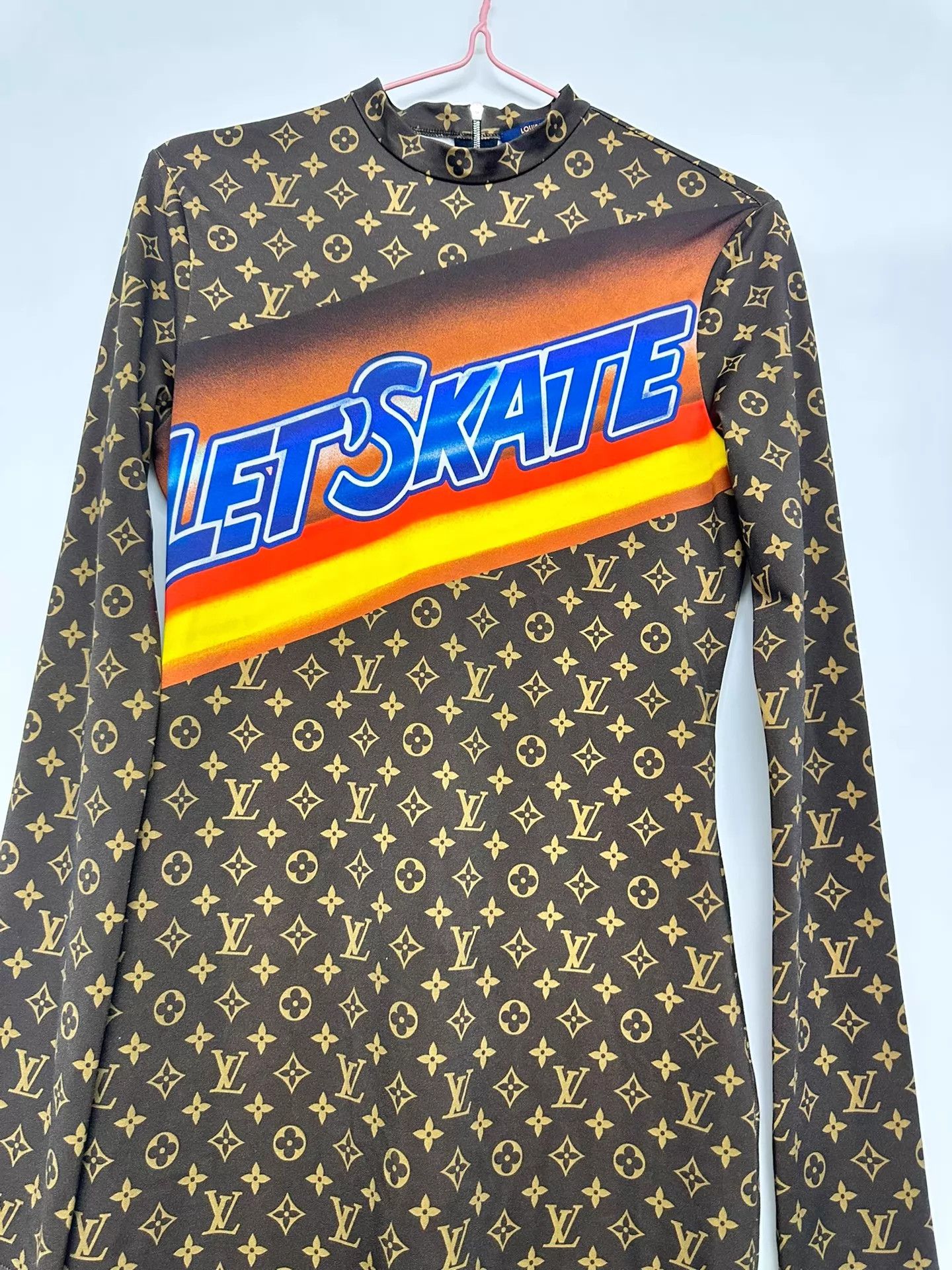 Louis Vuitton Louis Vuitton All Over Print women's S dress Size S / US 4 / IT 40 - 4 Thumbnail