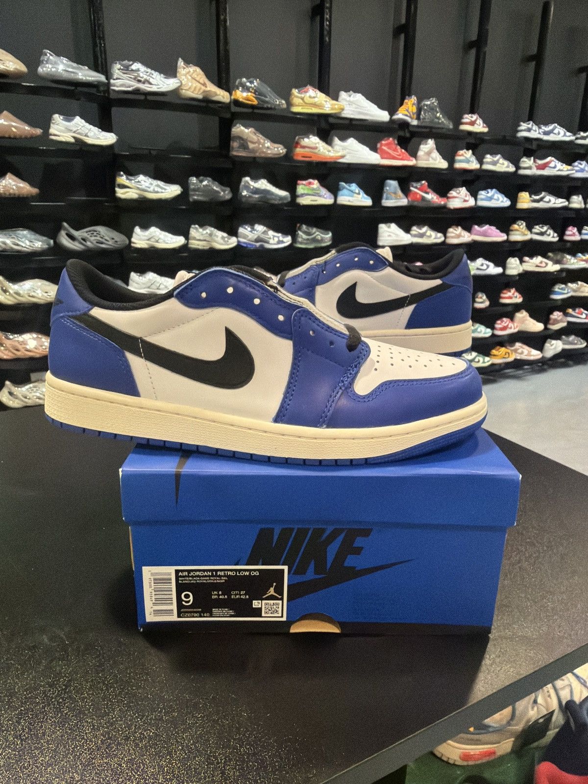 Jordan Brand Jordan 1 Low royal Toe Size-9 Brand New OG All QuickShip Size US 9 / EU 42 - 1 Thumbnail