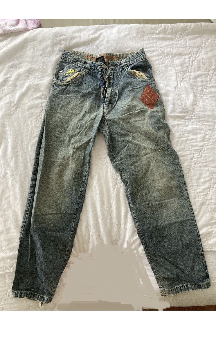 Makaveli Vintage 90s Makaveli Branded Tupac Shakur Jeans 32x34 Size US 32 / EU 48 - 1 Thumbnail