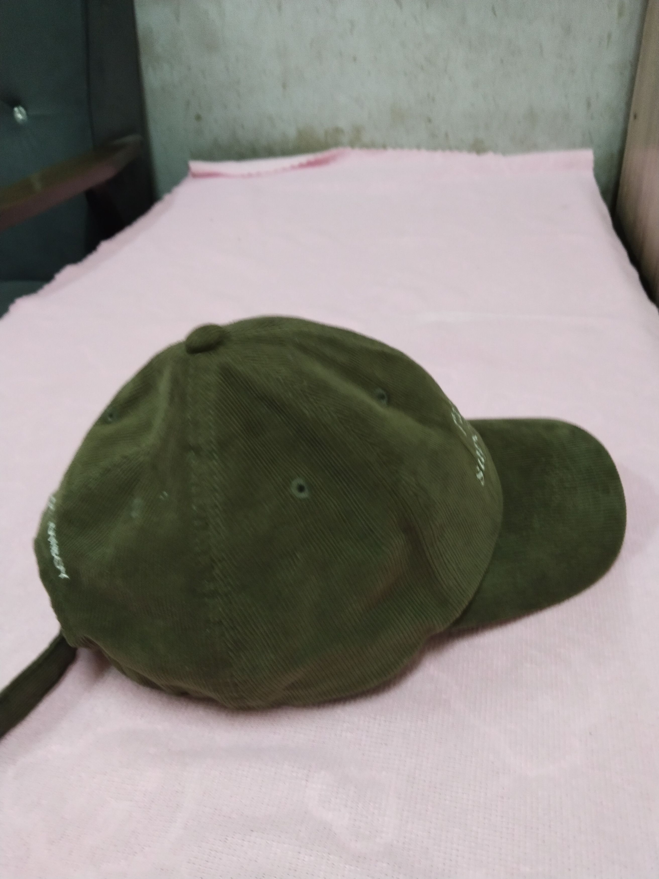 Japanese Brand STUDIO TOMBOY GAGNAM STYLE CUDUROY HAT Size ONE SIZE - 4 Thumbnail