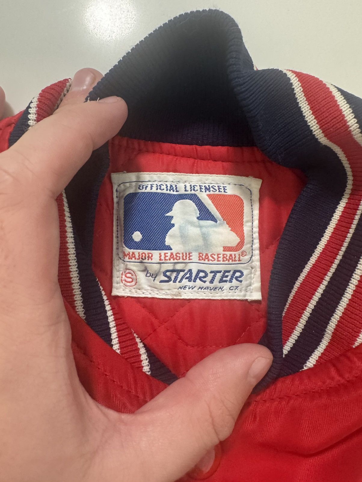 Starter Vintage 90s St. Louis Cardinals Satin Starter Jacket 🔥 Size US S / EU 44-46 / 1 - 3 Thumbnail