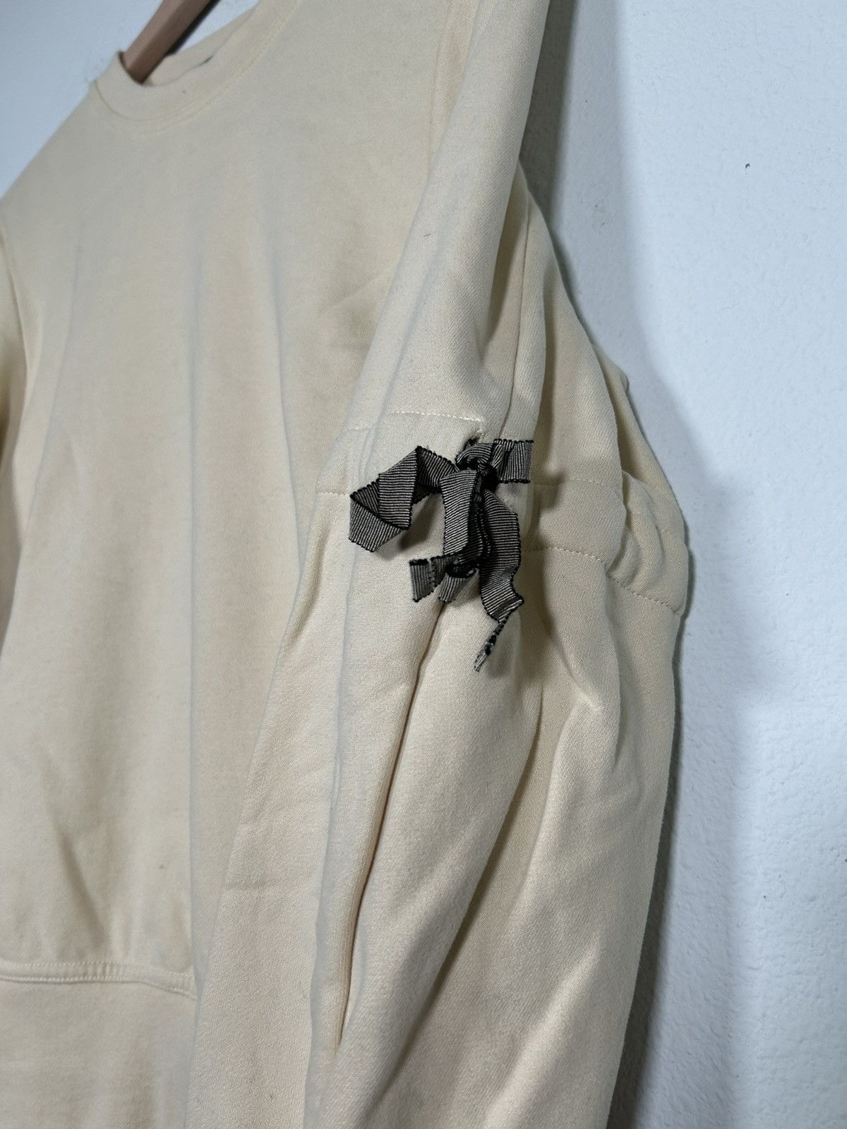 Ann Demeulemeester 00’s Arm Band Strap Sweater Size US XS / EU 42 / 0 - 4 Thumbnail