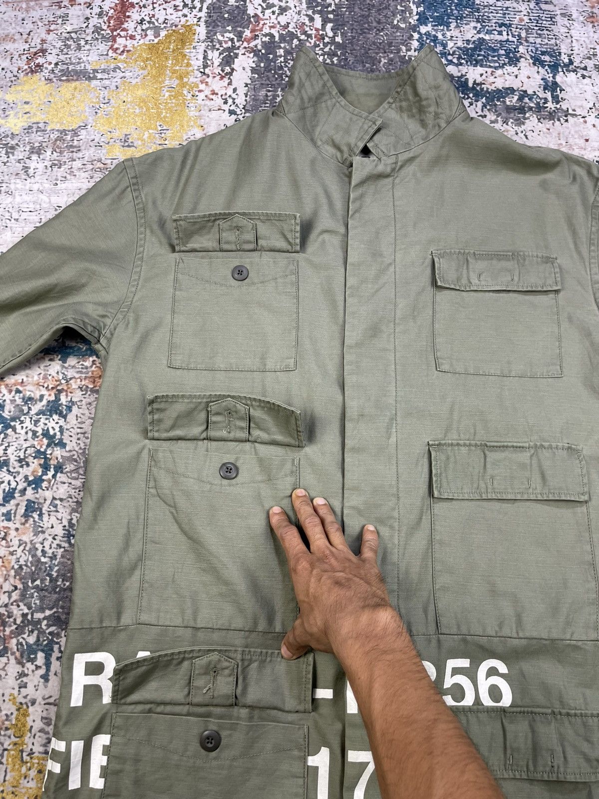 Ciaopanic Ciaopanic Stencil Military Multi Pocket Field Jacket Size US L / EU 52-54 / 3 - 9 Thumbnail