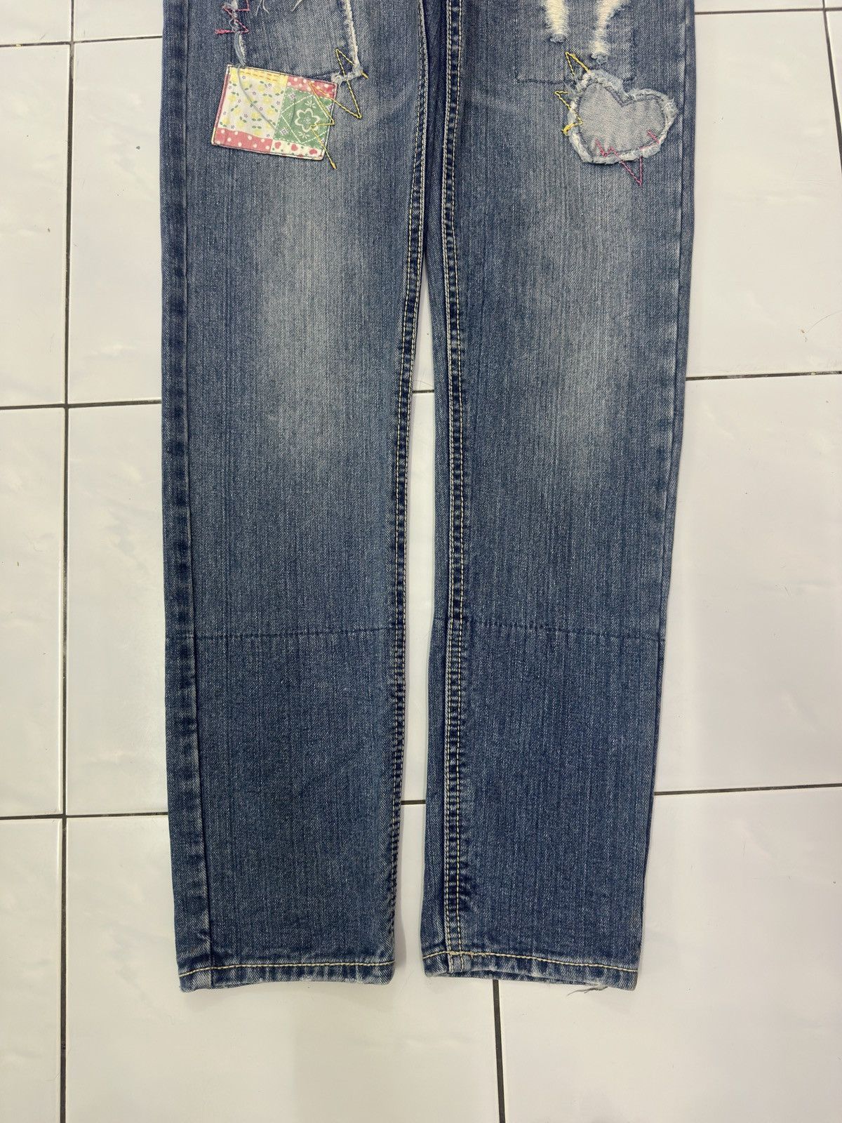 Japanese Brand Japanese CASSE JEANS Distressed Denim Size US 30 / EU 46 - 7 Thumbnail
