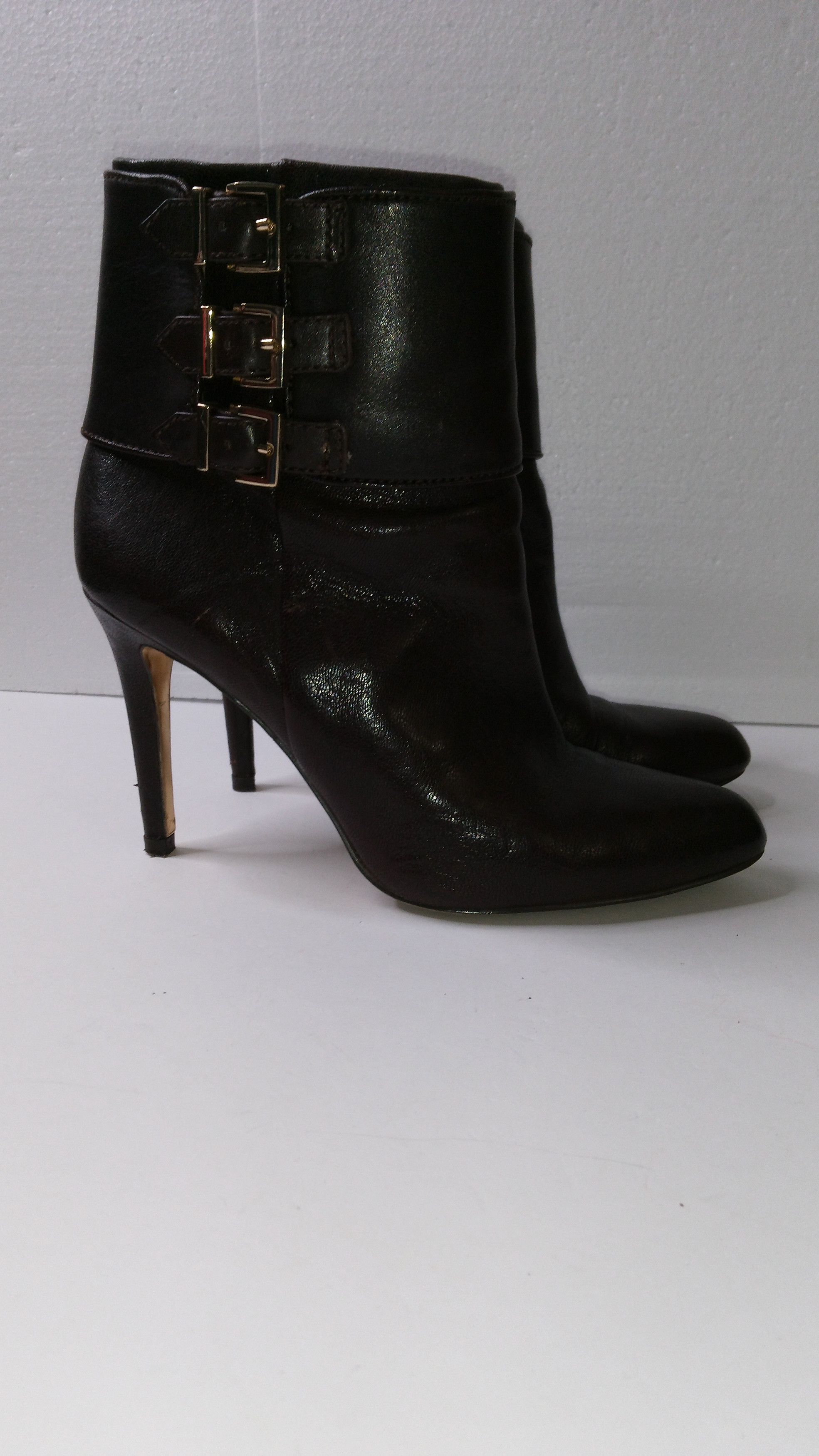 Other Louise Et Cie Sirena Buckle Cuff High Heel Bootie Size US 7.5 / IT 37.5 - 3 Thumbnail