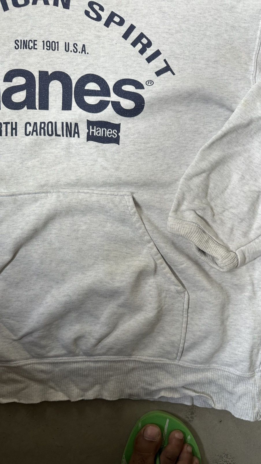 Hanes VINTAGE HANES LOGO SWEATER Size US L / EU 52-54 / 3 - 3 Thumbnail