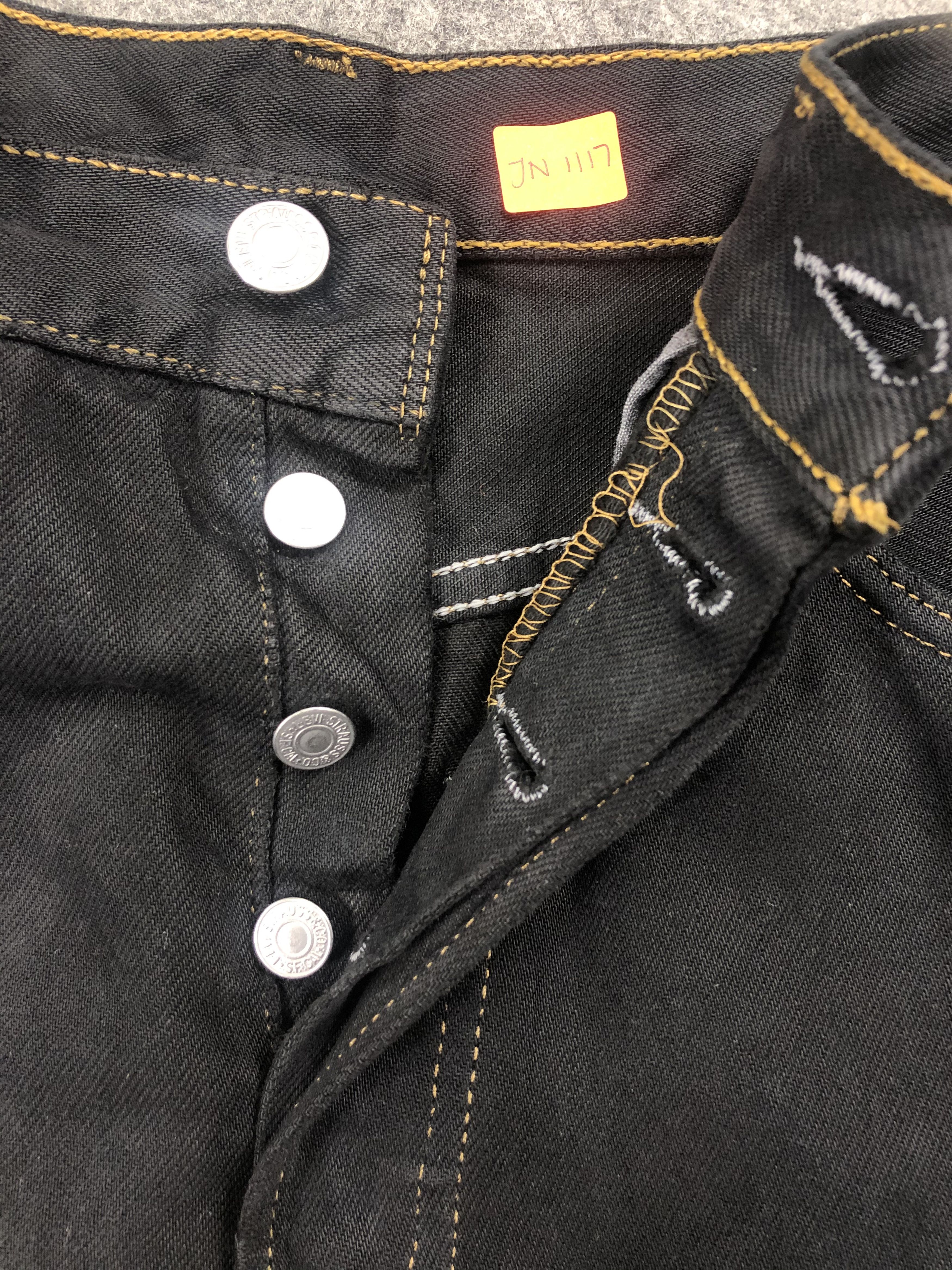 Levi's 90s Vintage Levi's 501 USA Black Jeans 30x32 Denim -JN1117 Size US 30 / EU 46 - 6 Thumbnail