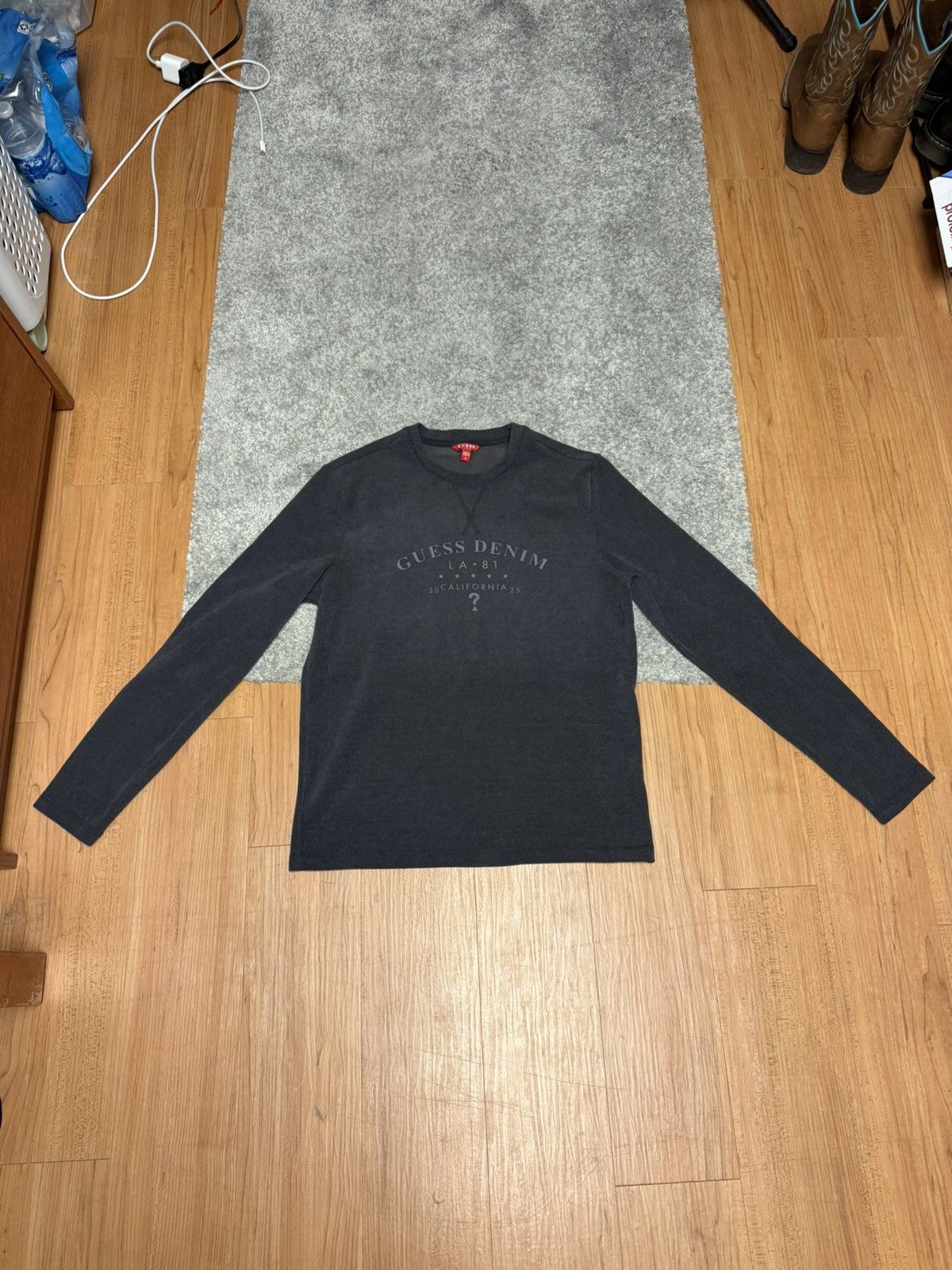 Guess Vintage Guess Long Sleeve Size US S / EU 44-46 / 1 - 1 Thumbnail