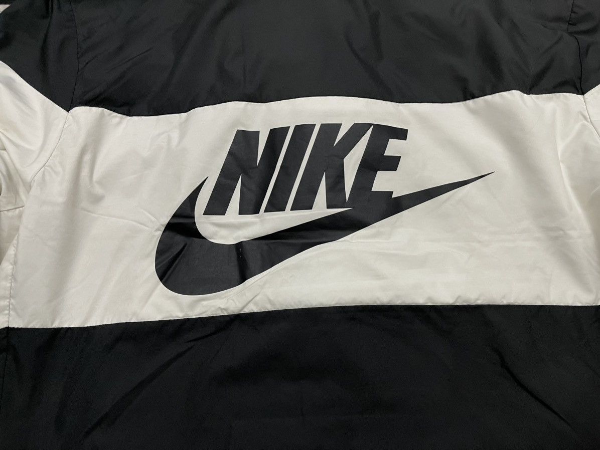 Nike 2000s NIKE BOMBER JACKET BIG LOGO SUN FADED Size US L / EU 52-54 / 3 - 17 Thumbnail