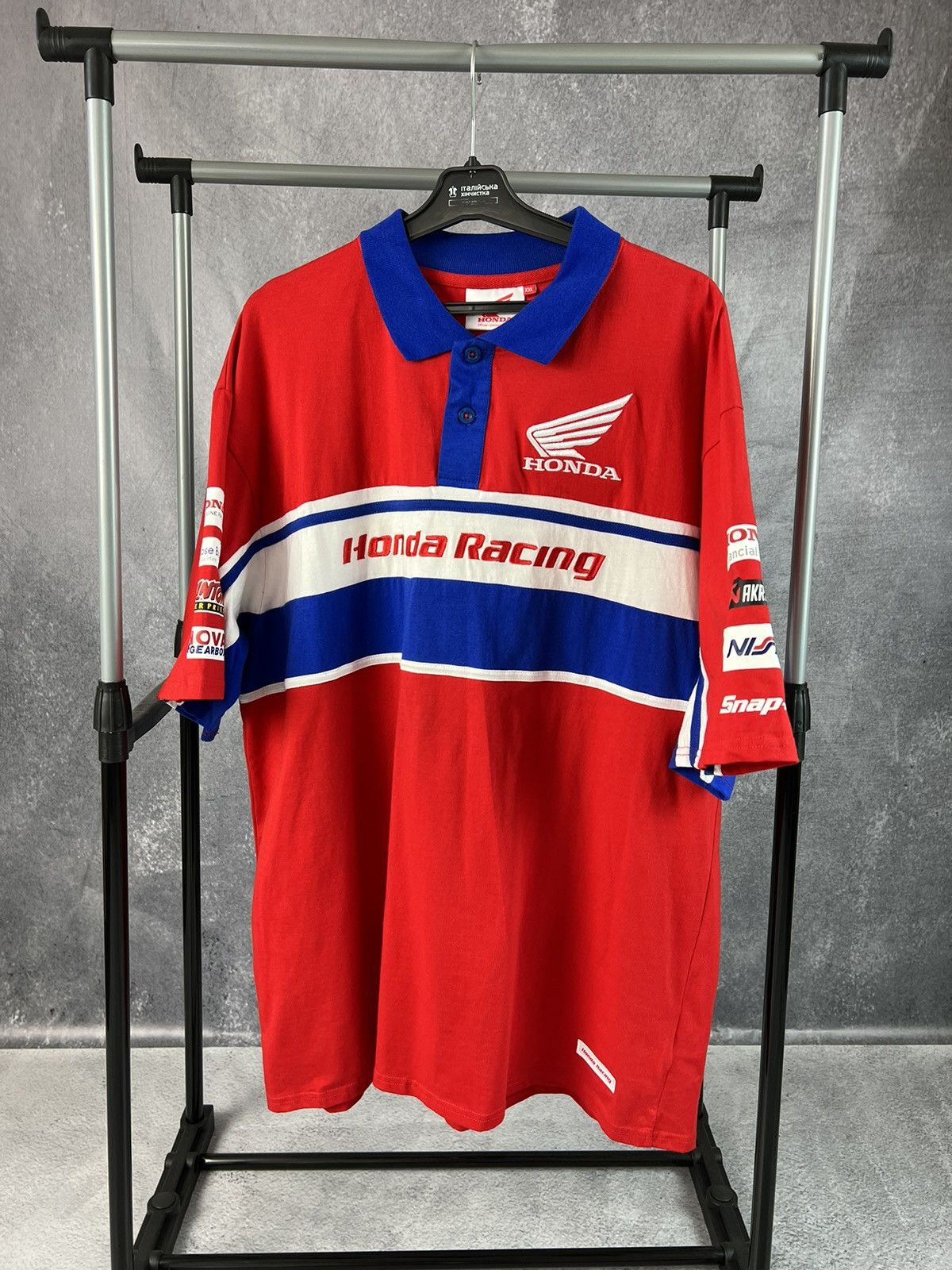 Honda Vintage Honda racing polo T-shirt Size US XXL / EU 58 / 5 - 1 Thumbnail