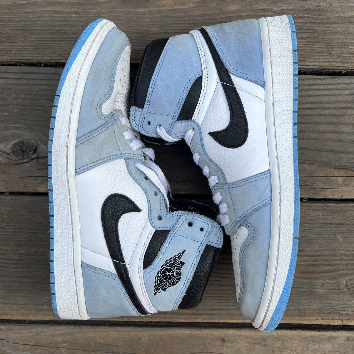 Jordan Brand Jordan 1 Retro OG High University Blue Size 8.5 Size US 8.5 / EU 41-42 - 1 Thumbnail