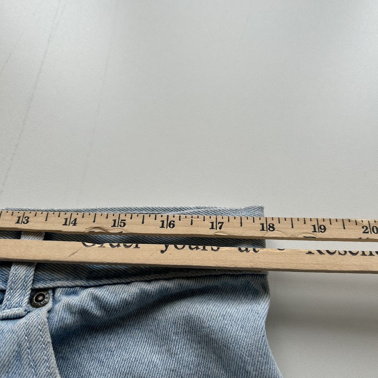 Vintage Crazy Vintage Y2K Baggy Blue Denim Embroidered Jorts Size 36 Size US 36 / EU 52 - 7 Thumbnail