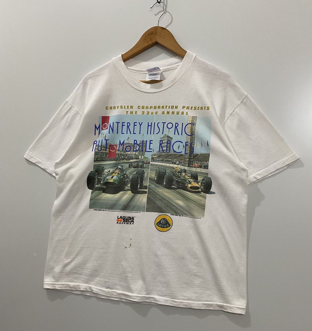 Vintage Monterey Historic Automobile Races Size US L / EU 52-54 / 3 - 2 Thumbnail