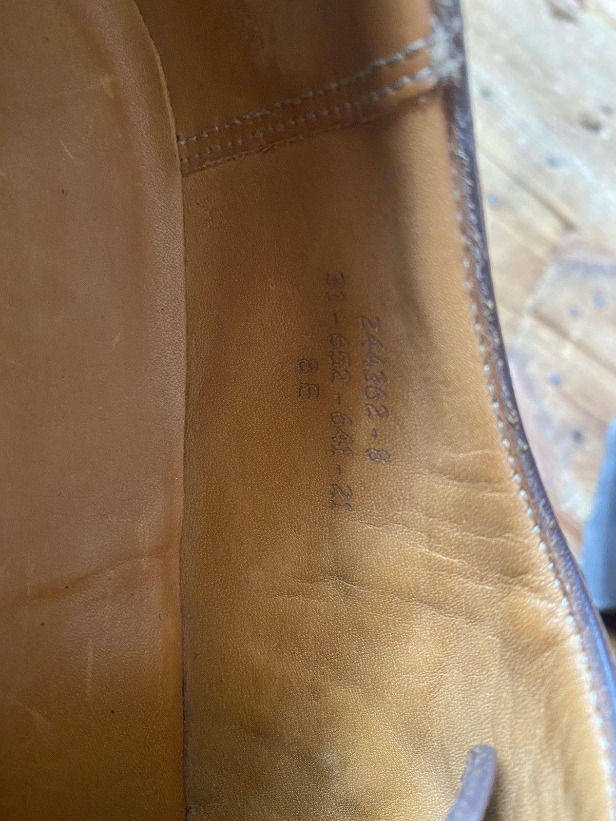 J.M. Weston J.M.Weston 641 brown derby leather shoes sz Uk8E Size US 9 / EU 42 - 20 Thumbnail