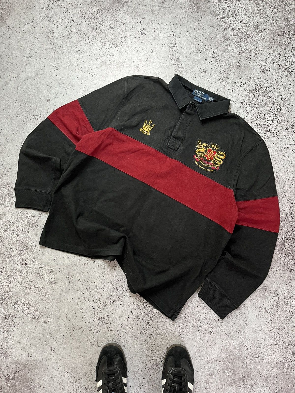 Polo Ralph Lauren × Vintage Polo Ralph Laurent Regby Polos Vintage PRL Size US XL / EU 56 / 4 - 1 Thumbnail