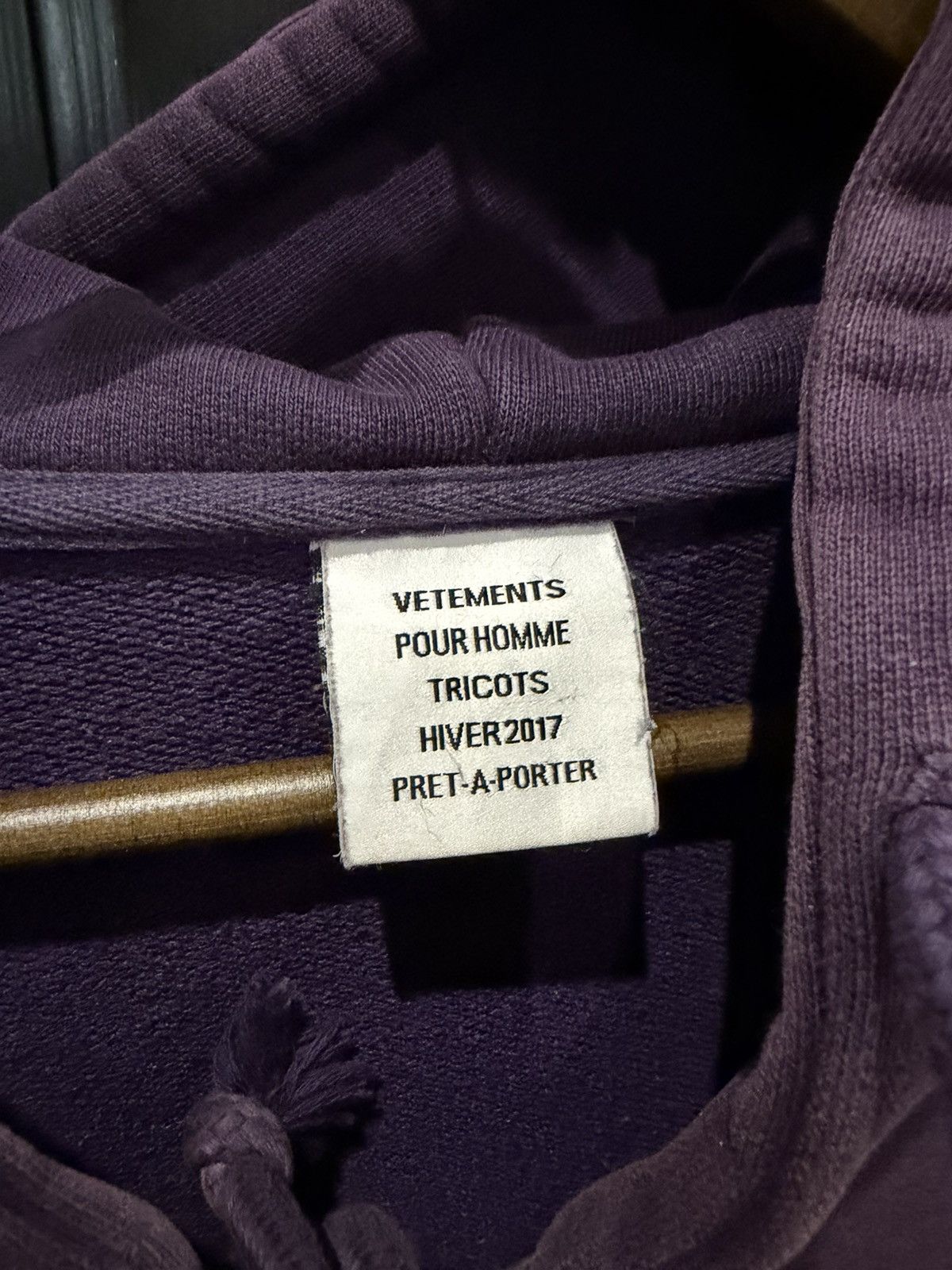 Vetements SEXUAL FANTASIES ZIP HOODIE Size US S / EU 44-46 / 1 - 4 Thumbnail