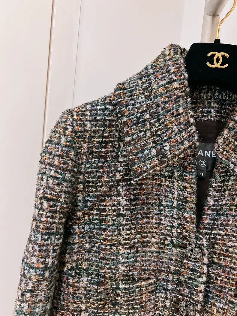 Chanel Chanel Fantasy Forest Series Colourful Tweed Coat Size XS / US 0-2 / IT 36-38 - 3 Thumbnail