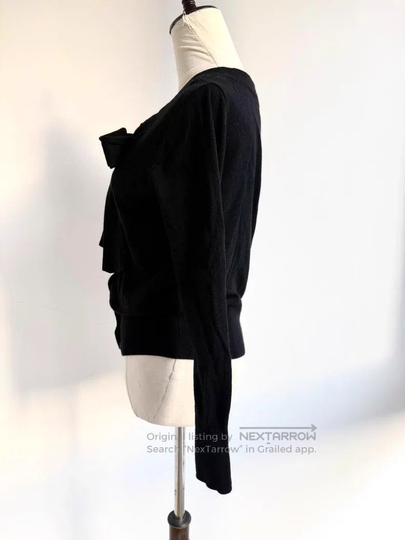 Vivienne Westwood Vivienne Westwood Black butterfly Saturn knit cardigan Size L / US 10 / IT 46 - 3 Thumbnail