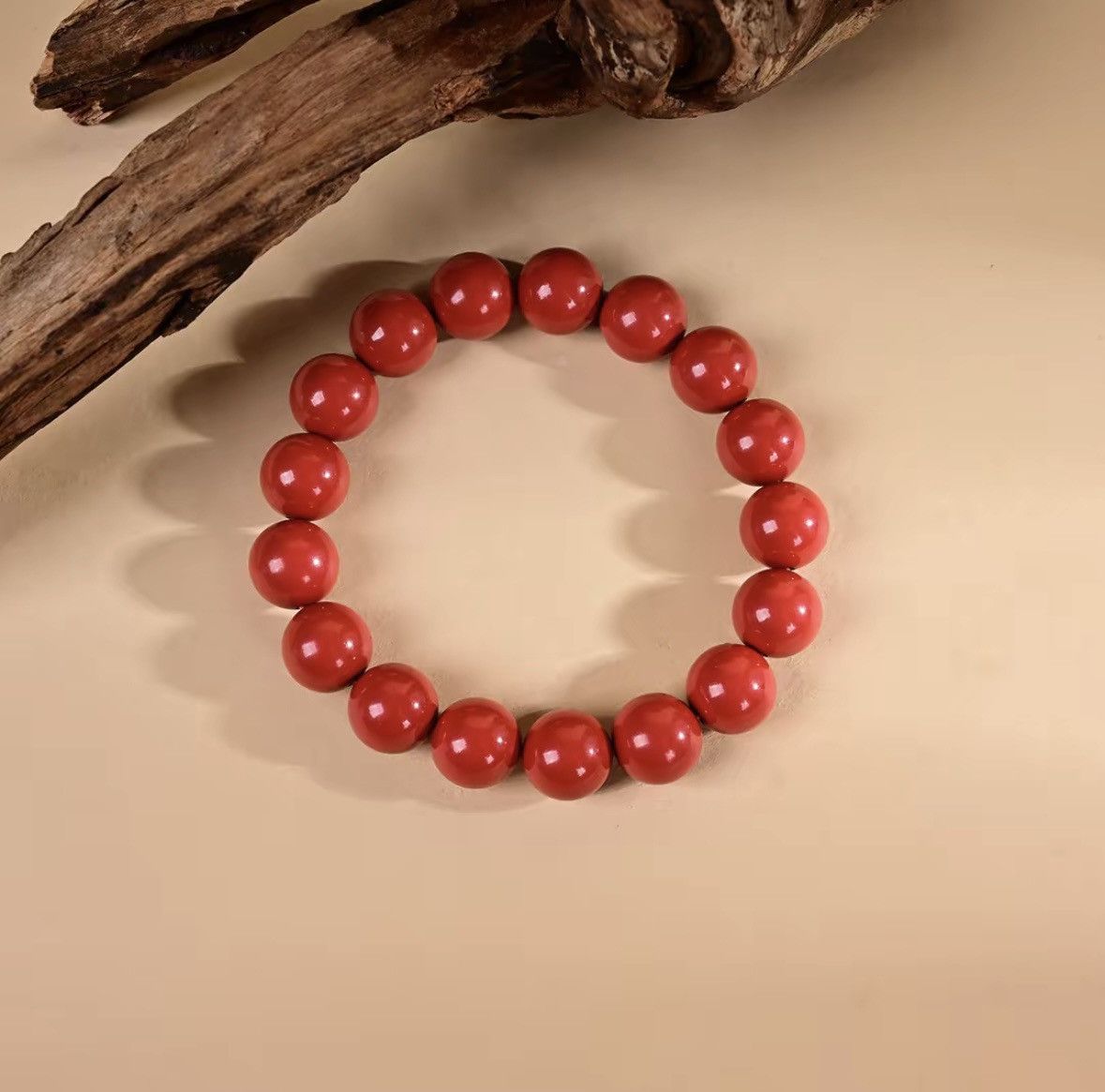 Other Red Cinnabar Bracelet Size ONE SIZE - 1 Thumbnail