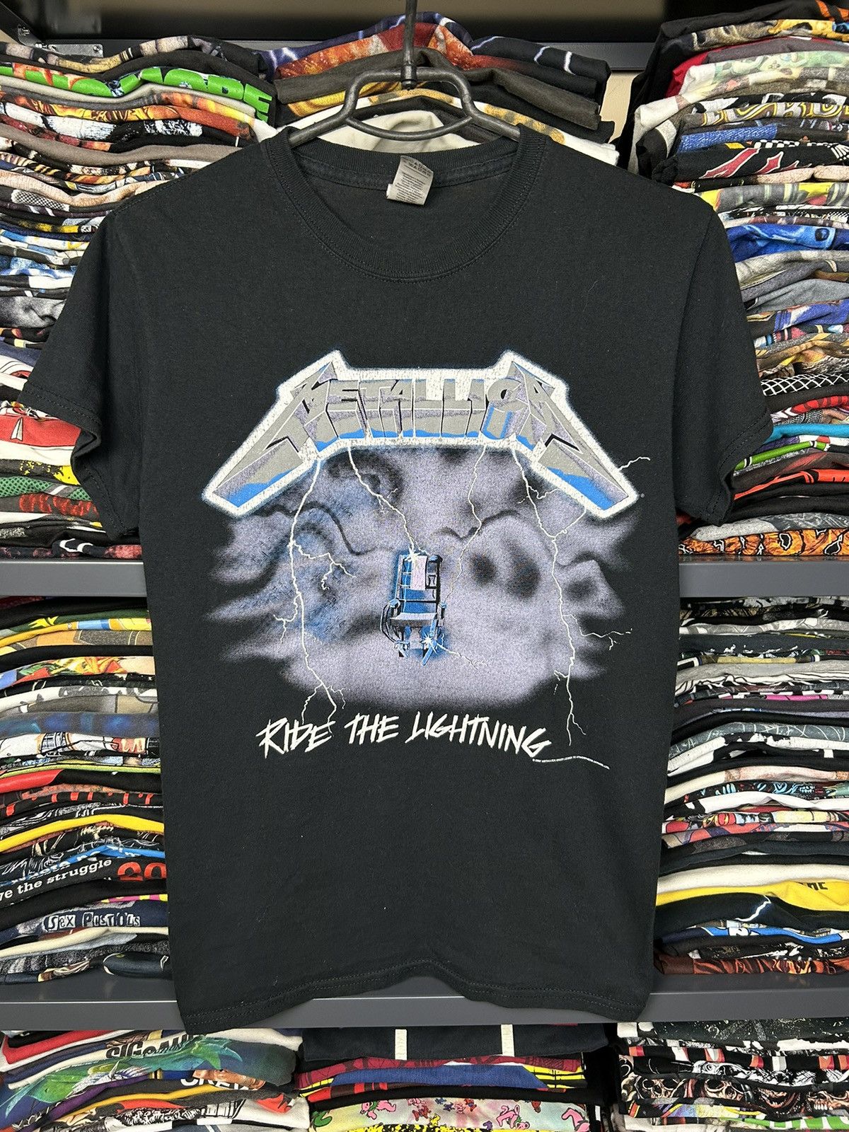 Band Tees × Metallica Metallica Ride The Lighting T shirt Size US S / EU 44-46 / 1 - 1 Thumbnail