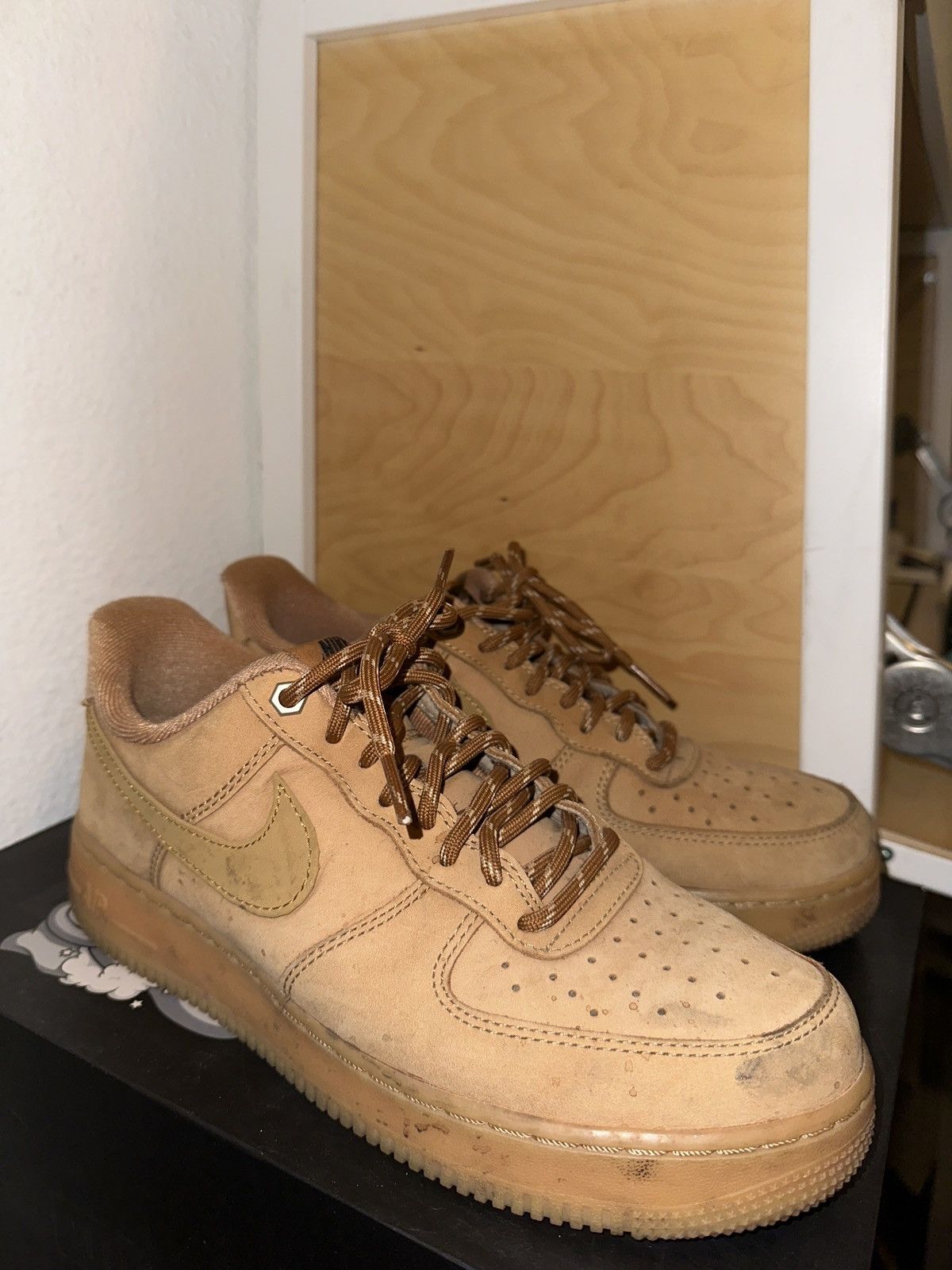 Nike Nike Airforce 1 Wheat Size US 8.5 / EU 41-42 - 3 Thumbnail
