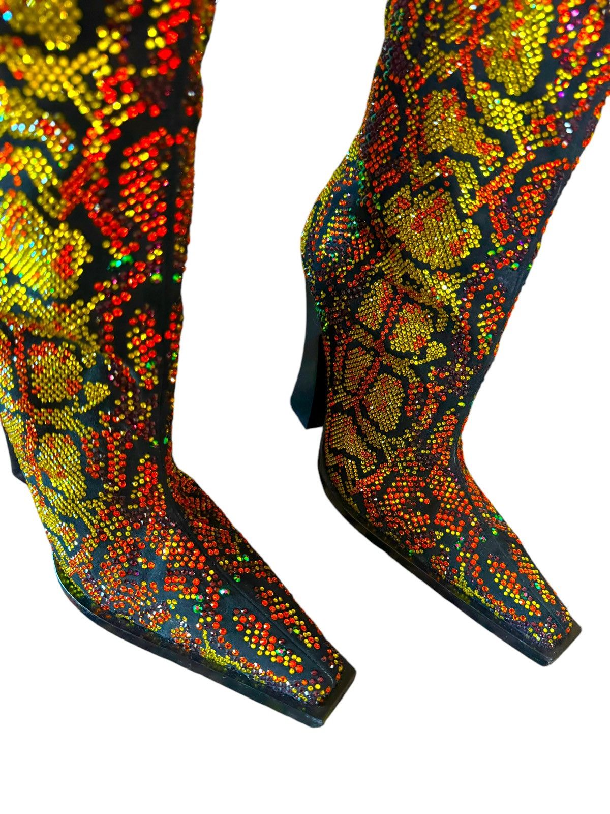 Tom Ford Tom Ford boots with colored crystals, new never used Size US 9 / IT 39 - 6 Thumbnail