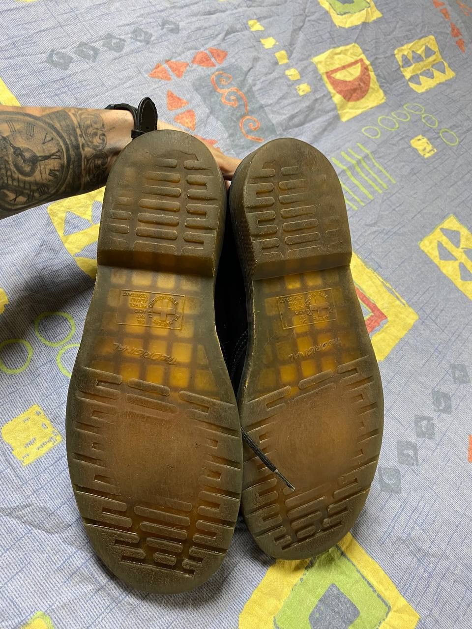 Dr. Martens Vintage Dr. Martens Leather Low Boots Size US 13 / EU 46 - 5 Thumbnail