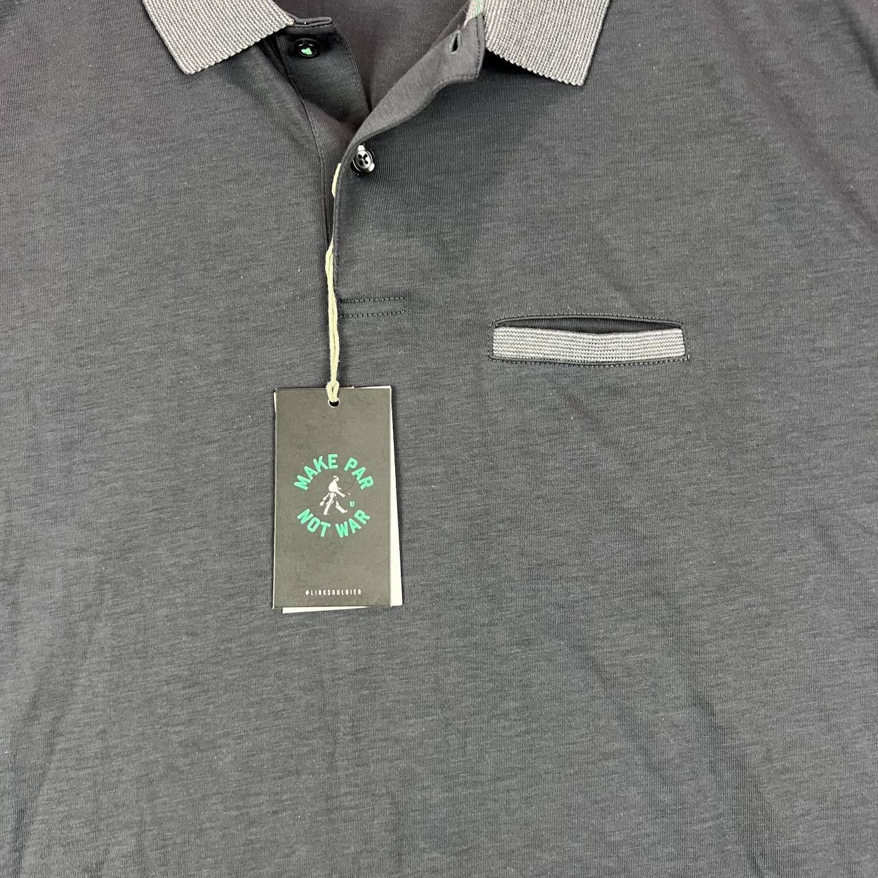 Other LinkSoul Golf Tempus Fugit 2XL Buttoned Down Polo Shirt Size US XXL / EU 58 / 5 - 3 Thumbnail