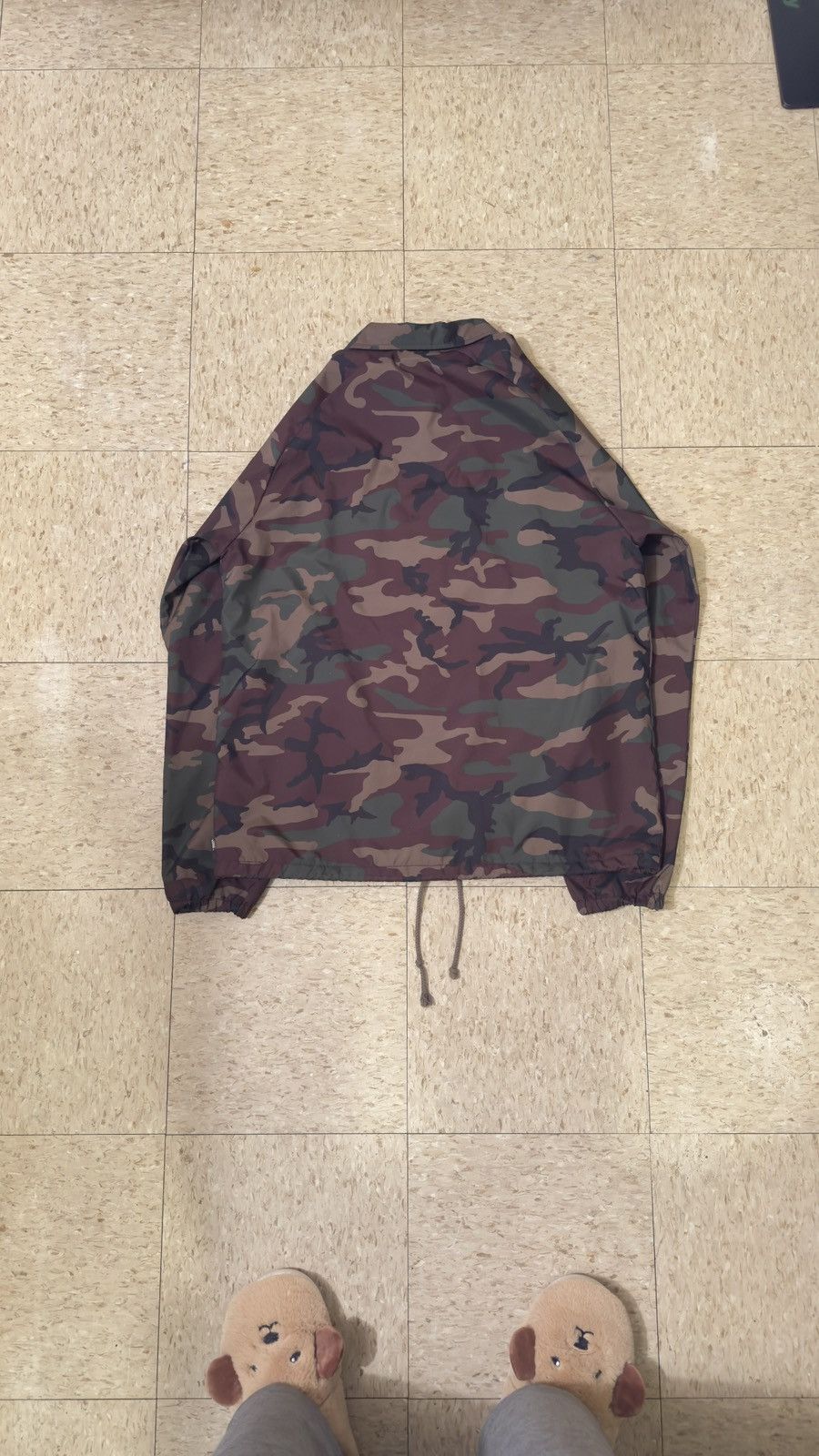 Vans Green Camo Vans Jacket Size US L / EU 52-54 / 3 - 2 Thumbnail