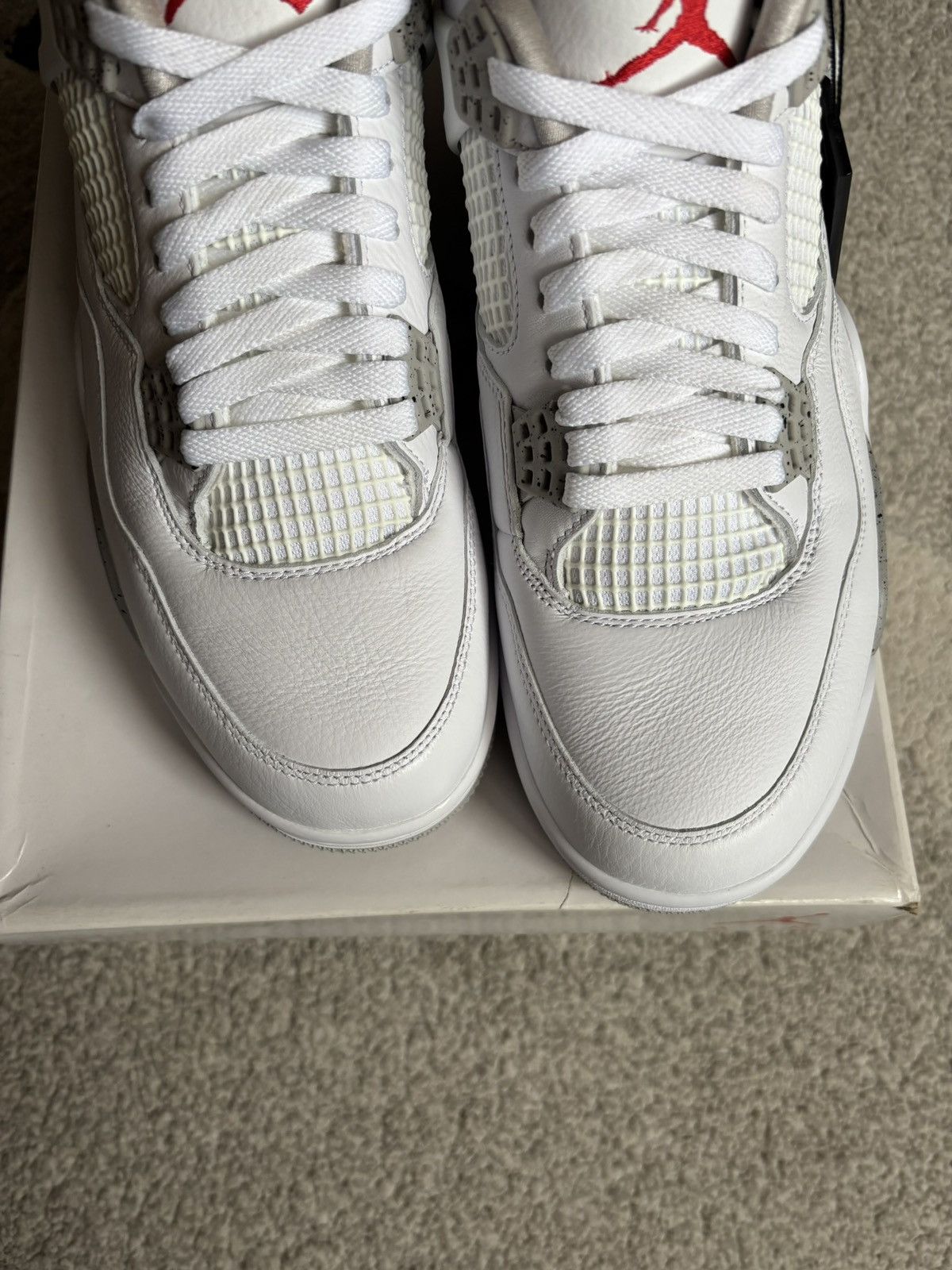 Nike Jordan 4 White oreo Size US 11.5 / EU 44-45 - 2 Thumbnail