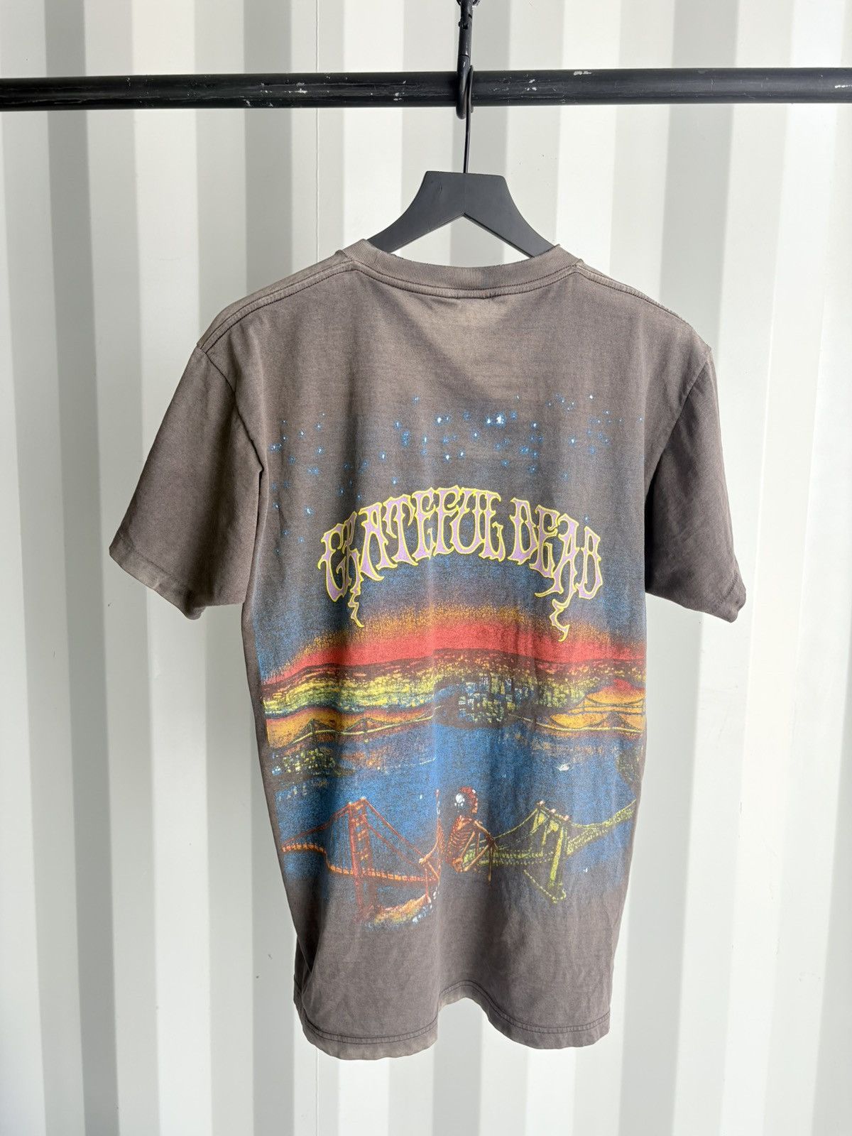 Band Tees Thrashed Grateful Dead Sun Faded Distressed ERD GRUNGE Size US L / EU 52-54 / 3 - 5 Thumbnail