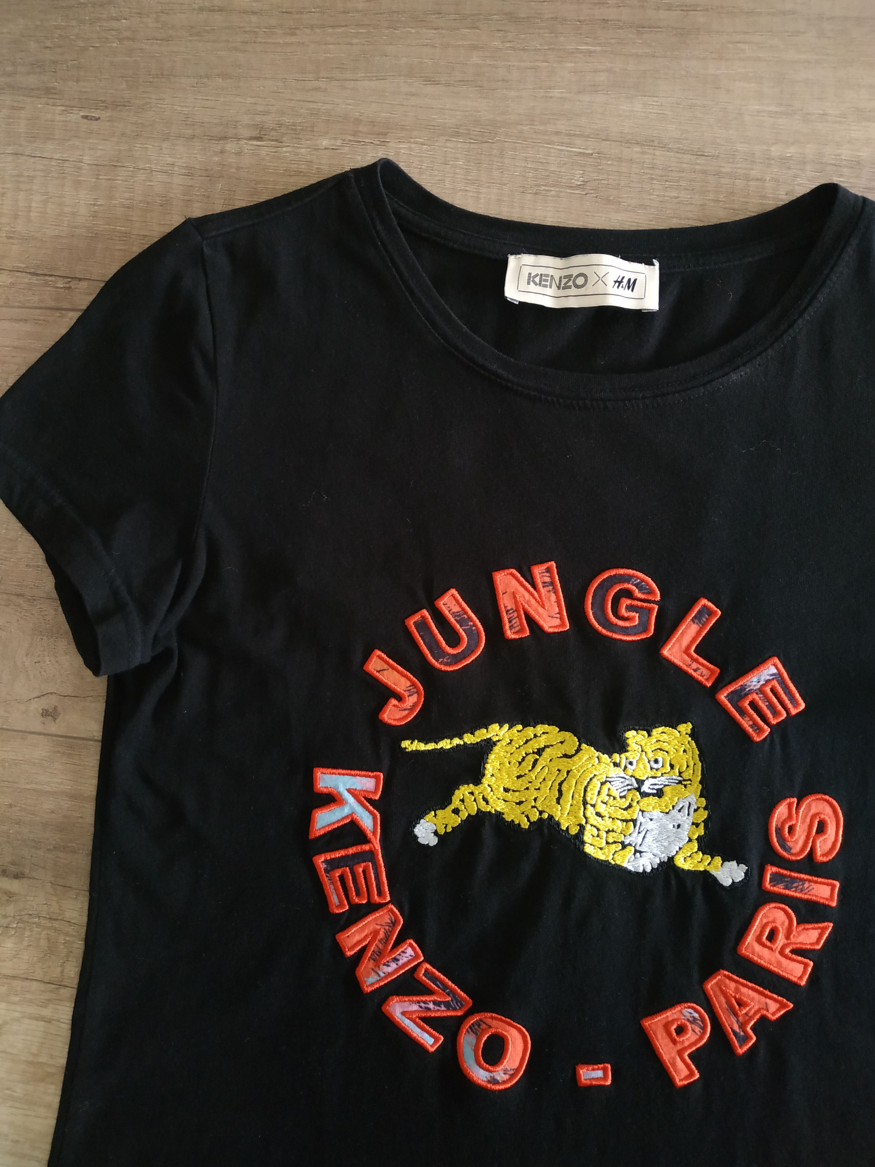 H&M × Kenzo Jungle KENZO Paris x H&M Women's T-shirt, s. XS, fit. S Size XS / US 0-2 / IT 36-38 - 4 Thumbnail