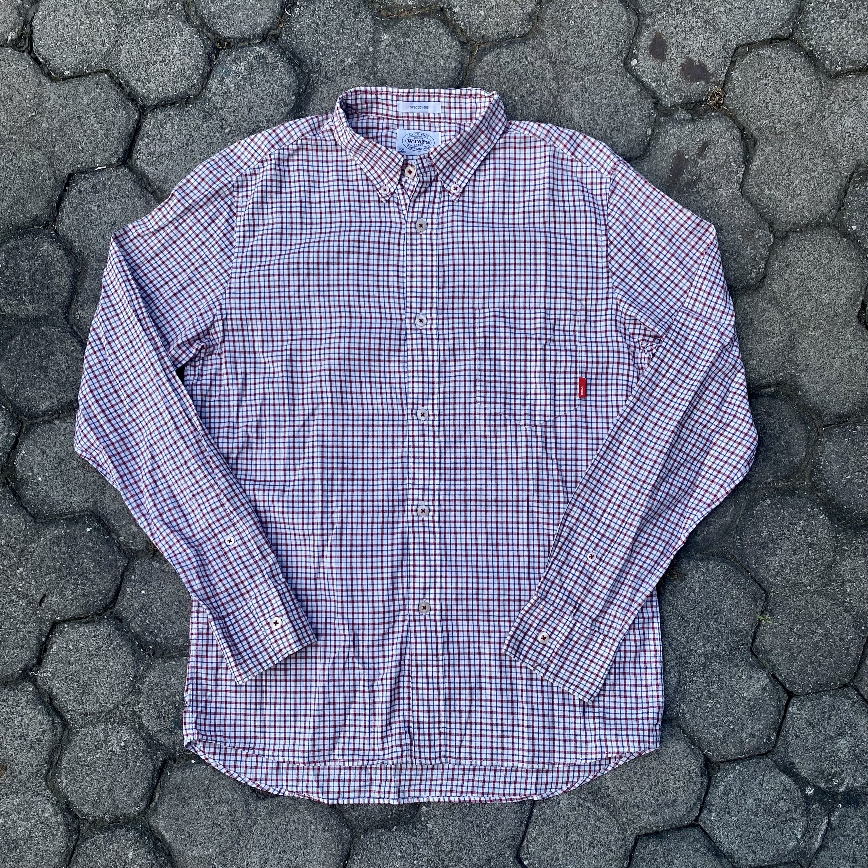 Wtaps WTAPS x Thomas Mason Plaid Button Down Long Shirt Size US M / EU 48-50 / 2 - 1 Thumbnail