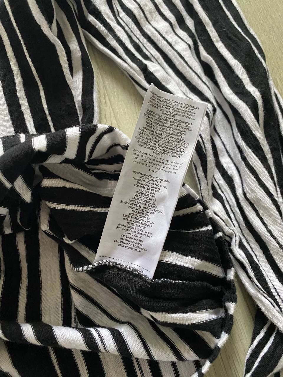 A$AP Rocky × Designer × Guess Vintage 90s Guess Striped Y2K Long Sleeve ASAP Rocky style S Size US S / EU 44-46 / 1 - 5 Thumbnail